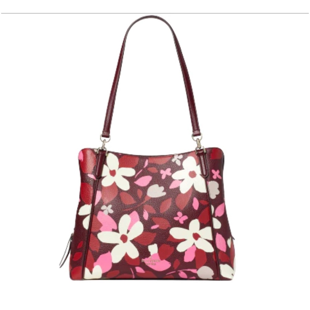 Kate Spade New York-JACKSON FOREST FLORAL SHOULDER BAG Excellent condition